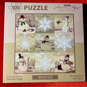 500 piece jigsaw puzzle “Winter” NWT